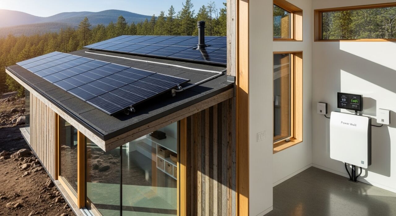 Off-Grid Enerji Sistemlerinde Power Wall Kullanımı