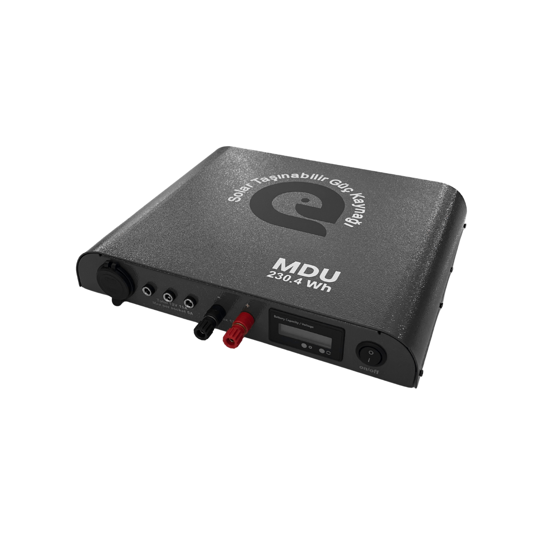 MDU18 - Mini DC UPS Serisi - Taşınabilir 12V Güç İstasyonu - Ay Taşı