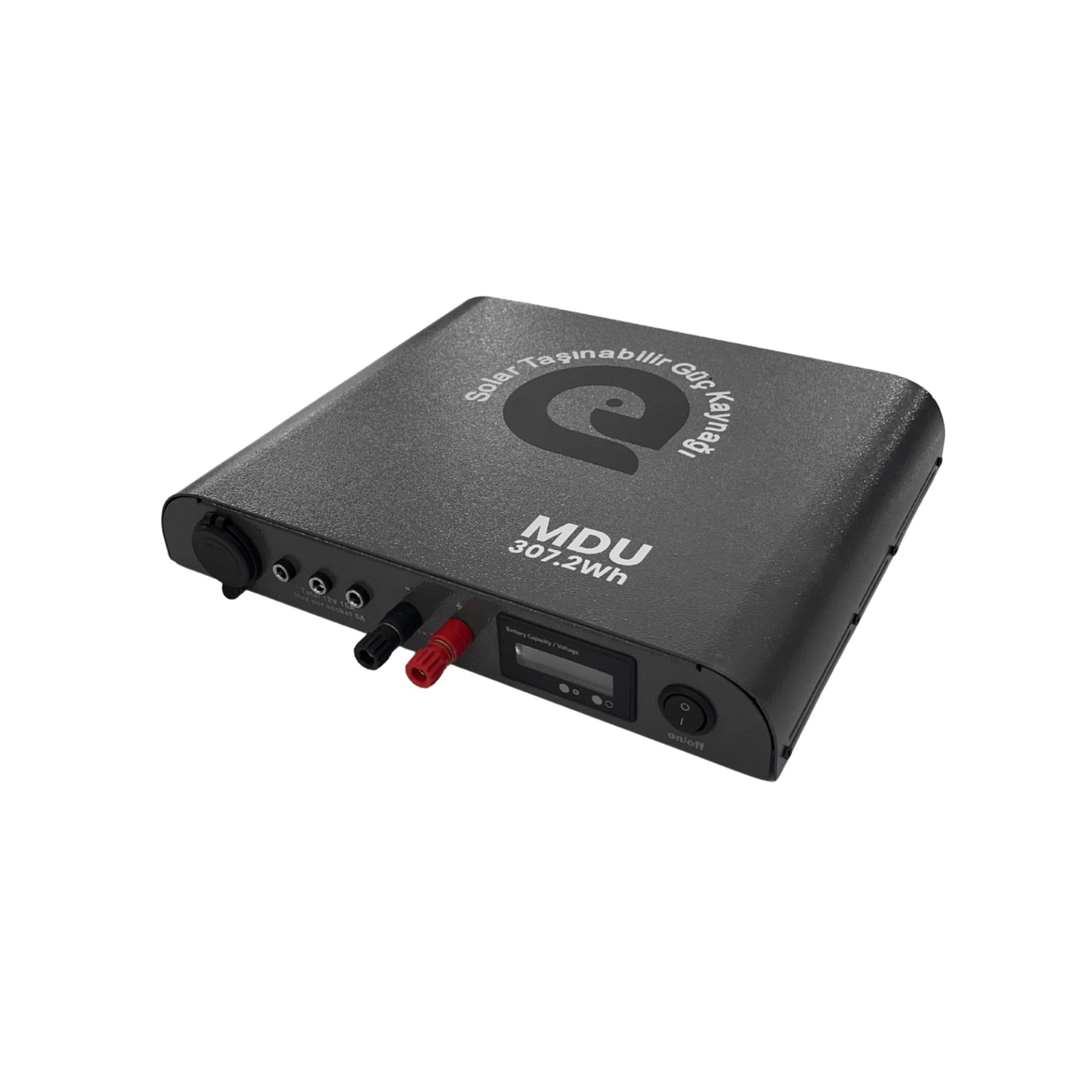 MDU24 - Mini DC UPS Serisi - Taşınabilir 12V Güç İstasyonu - Ay Taşı