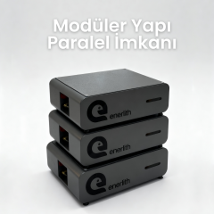 Y511 - Moduler Serisi - 51.2V 100Ah LiFePO4 Prizmatik Lityum Akü - Ay Taşı